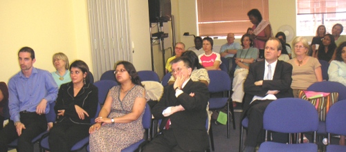 Audience at the Launch